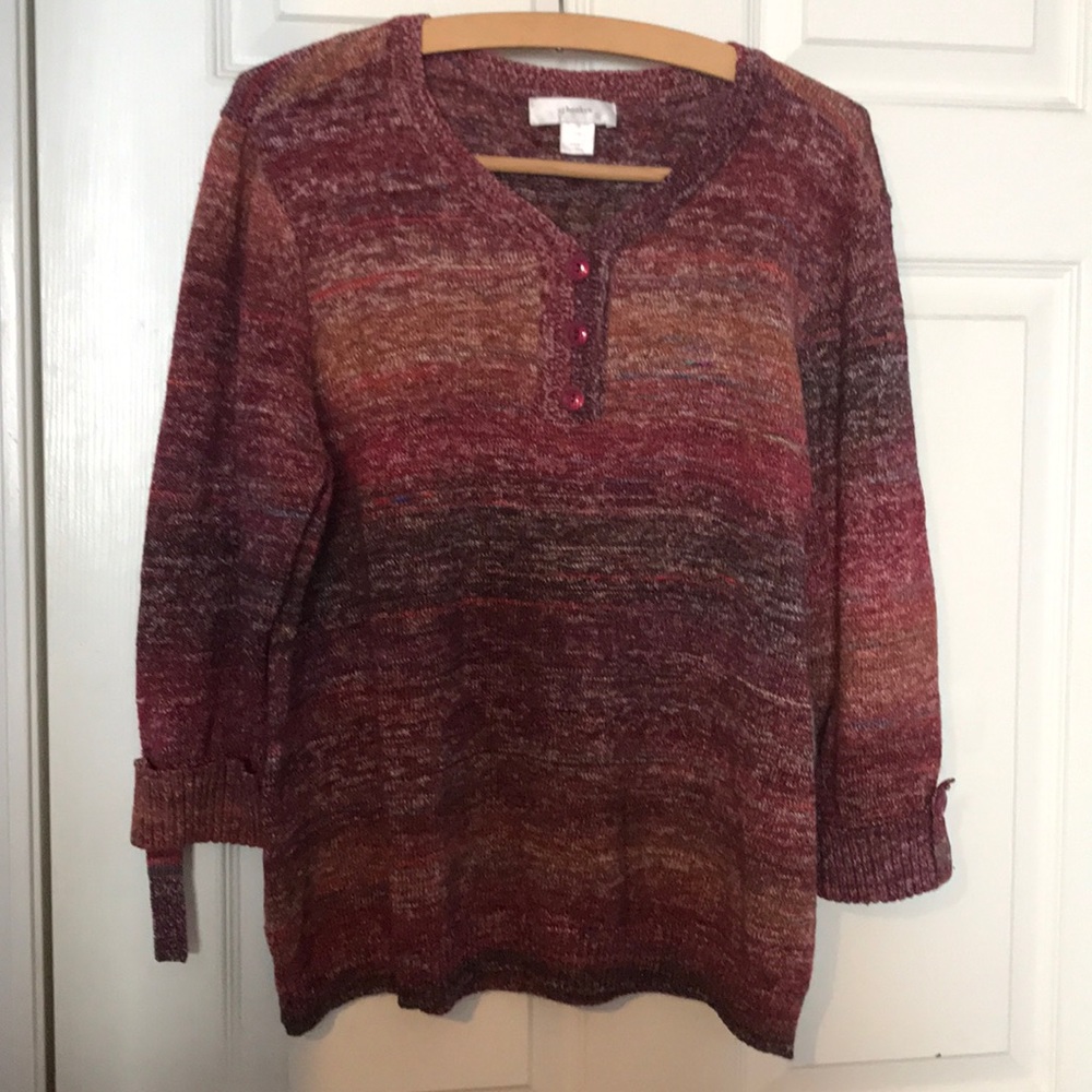 Short sleeve sweater